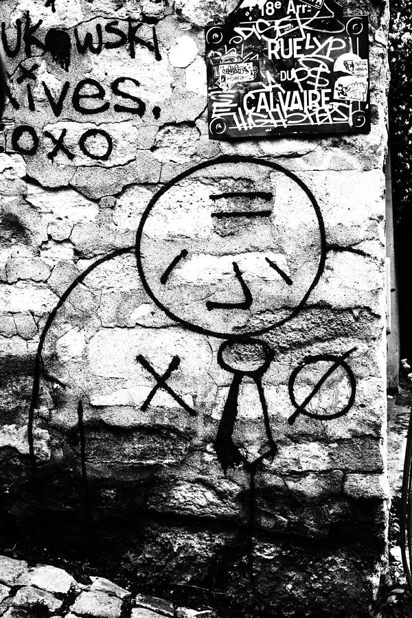 Unique Photograph - XO Graffiti by Georgia Clare