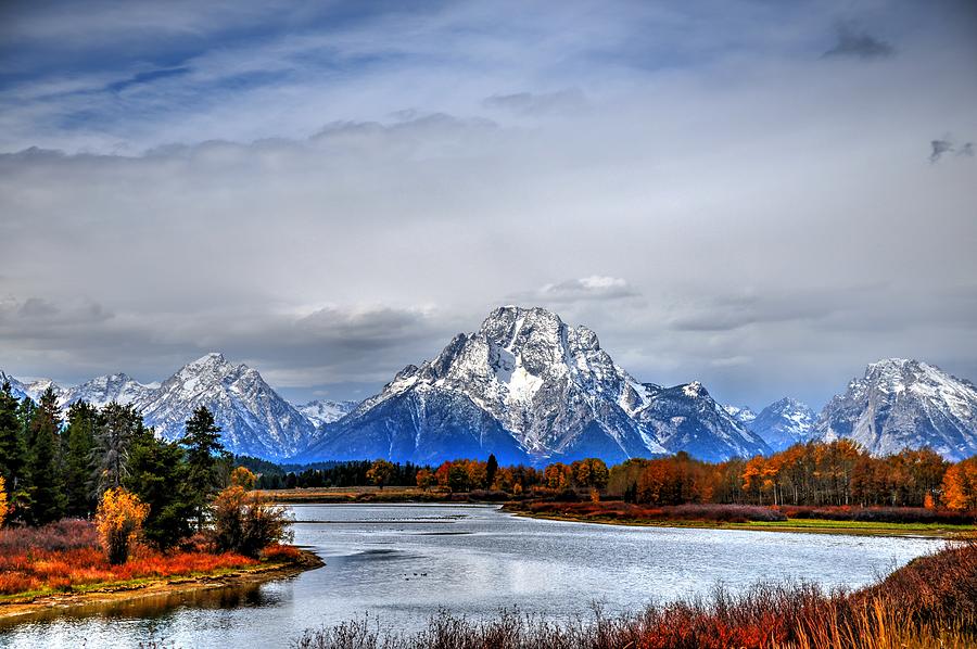 Oxbow Bend in the Tetons Photograph by Jean Hutchison