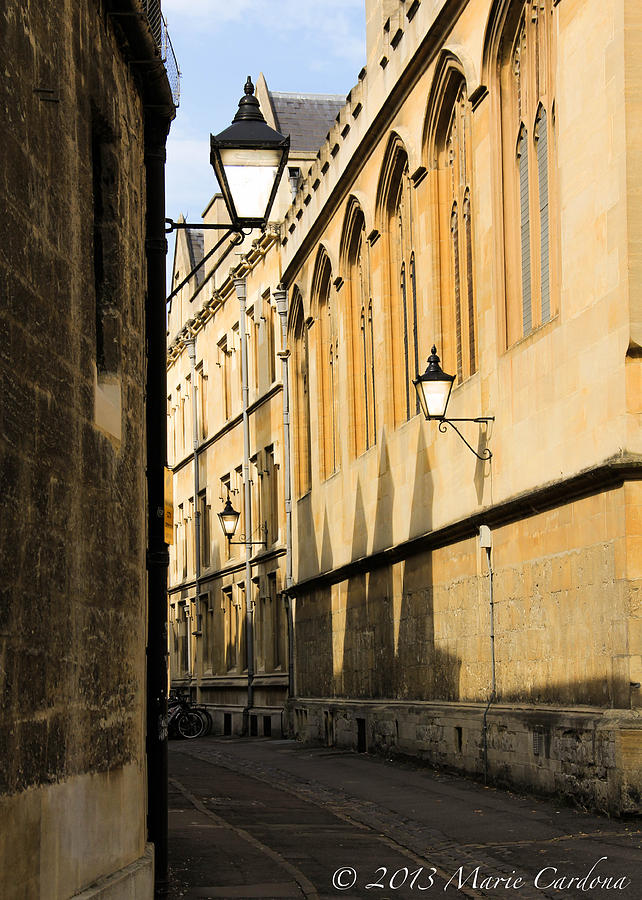 Oxford Alleys Photograph by Marie  Cardona