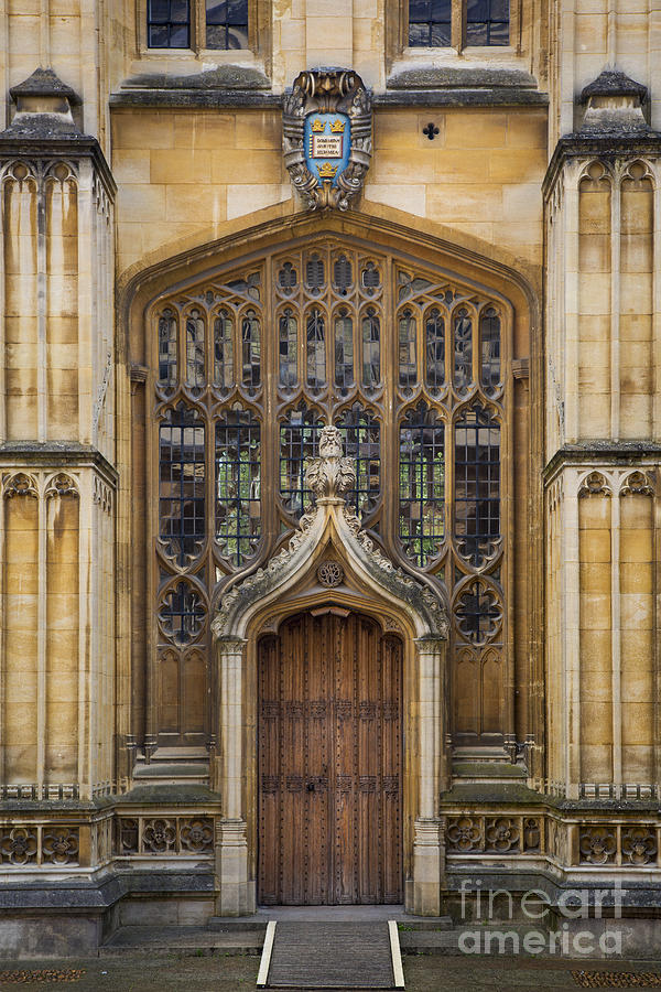 Oxford Doorway Photograph by Brian Jannsen