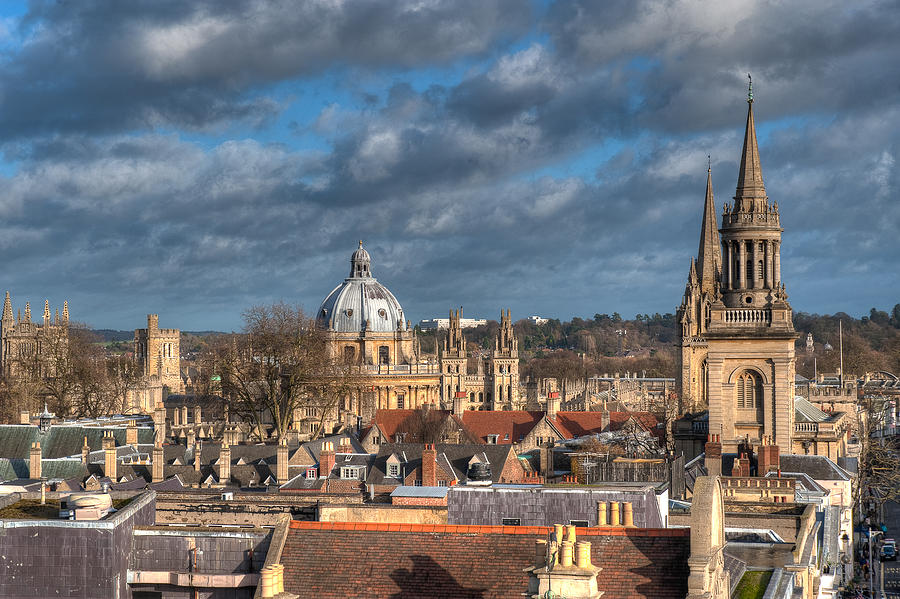 Oxford Skyline Photograph by Mark Llewellyn