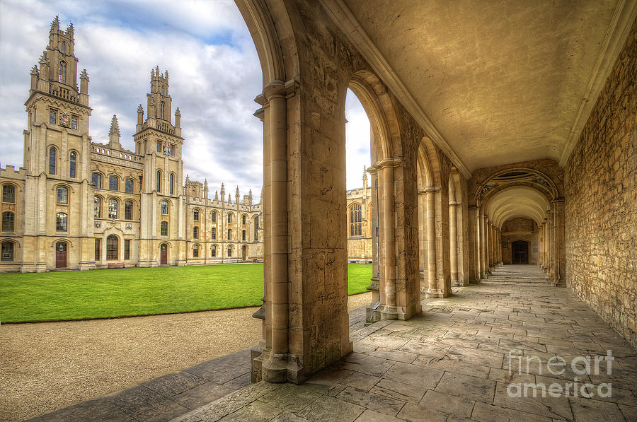 Oxford University - All Souls College 2.0 Photograph by Yhun Suarez