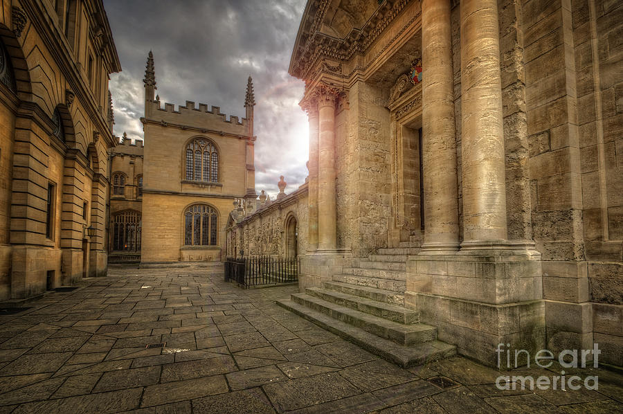 Oxford University - History-Sheldonian-Divinity Photograph by Yhun Suarez