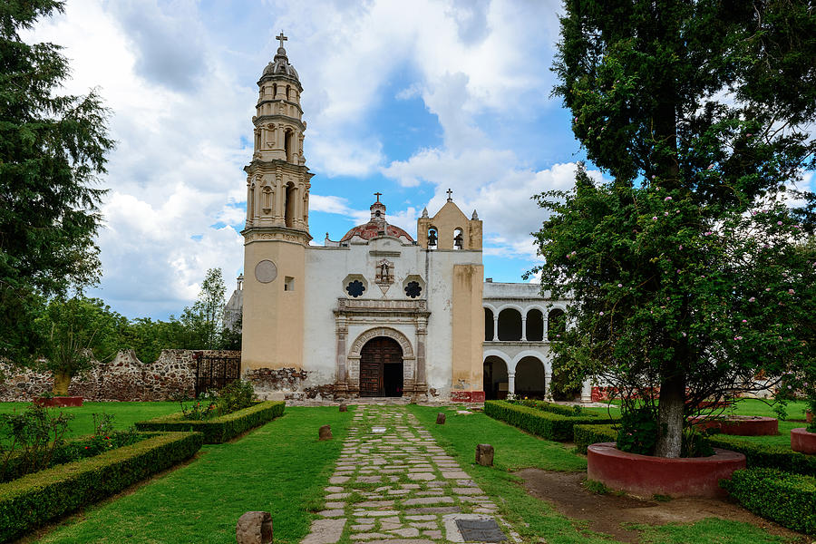 Oxtotipac church and monastery Mexico Photograph by Marek Poplawski