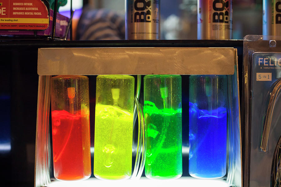 Oxygen Bar Photograph by Jim West/science Photo Library