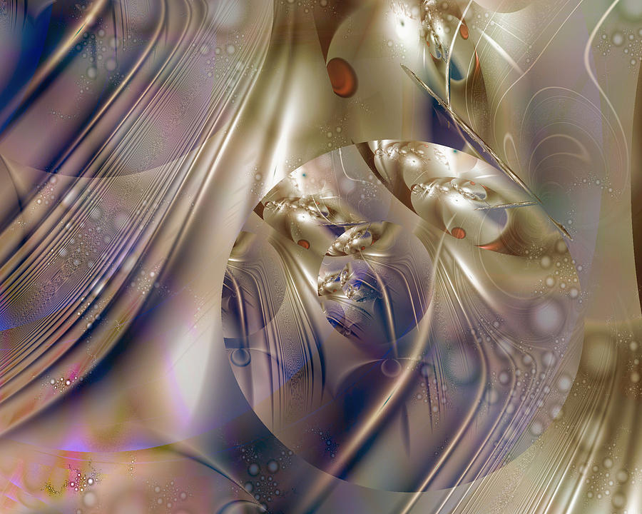 Oyster Pearls Digital Art by Mary Almond
