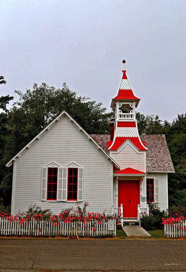 Oysterville Church 002 Photograph by George Bostian