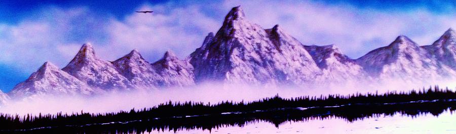 Ozark Mountains - Missouri Painting by Michael Rucker