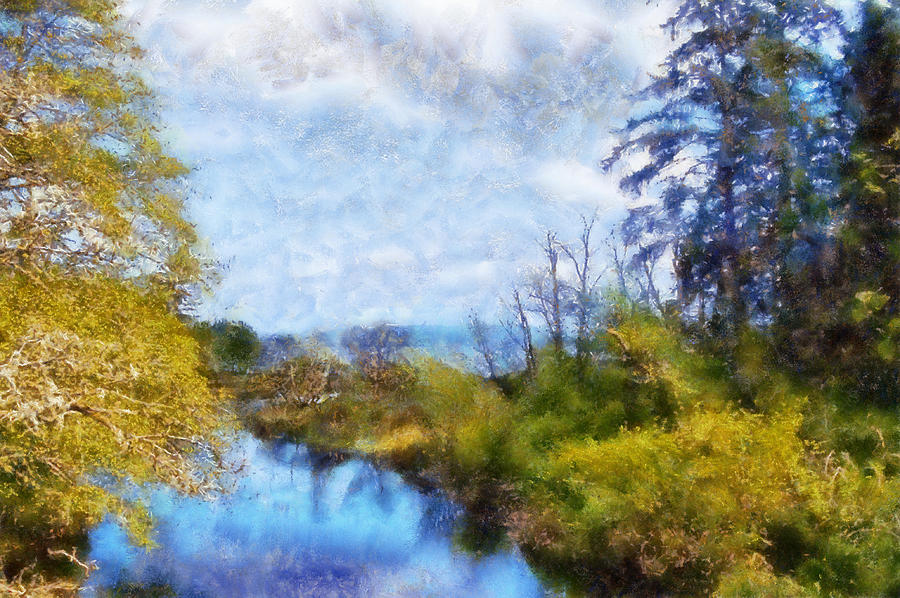 Ozette Lake Digital Art by Kaylee Mason