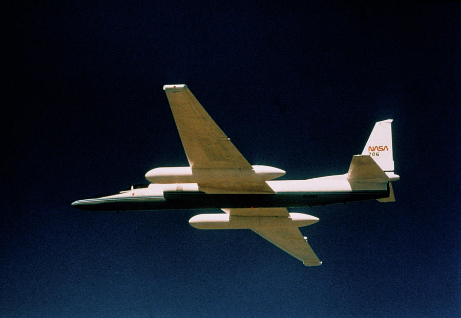 Transportation Photograph - Ozone Hole Research: Nasa Er-2 Aircraft In Flight by Nasa/science Photo Library