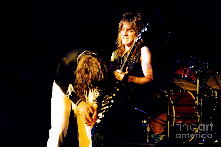 Ozzy and Randy Photograph by David Plastik