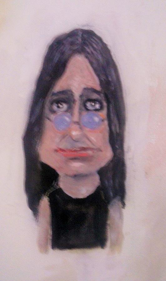 Ozzy Painting by John Bowie