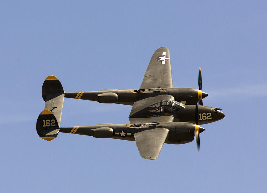 P-38 Lightning Photograph by John Daly