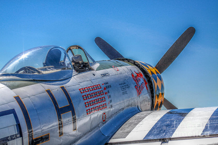 P-47 Thunderbolt Airplane WWII Photograph by Randy Steele