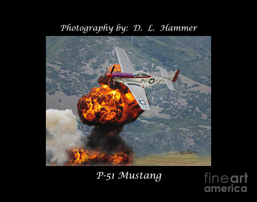 P-51 Mustang Photograph by Dennis Hammer