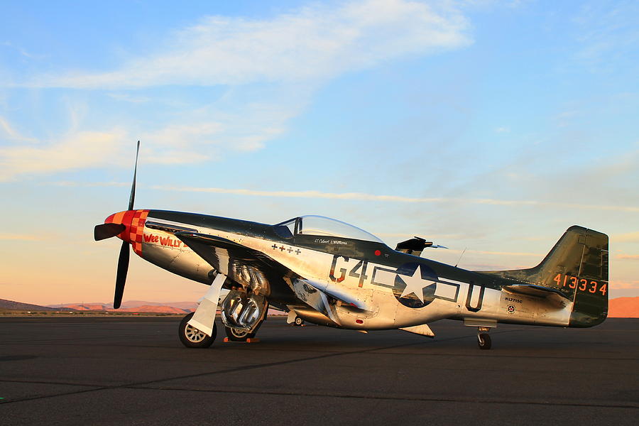 P-51 Mustang Photograph by Saya Studios