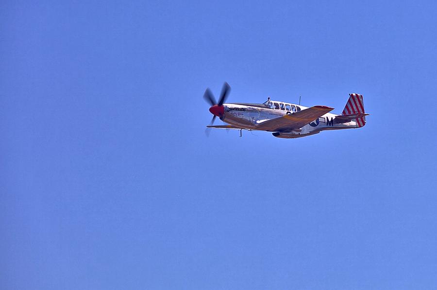 P-51 Overhead Photograph by Gordon Elwell