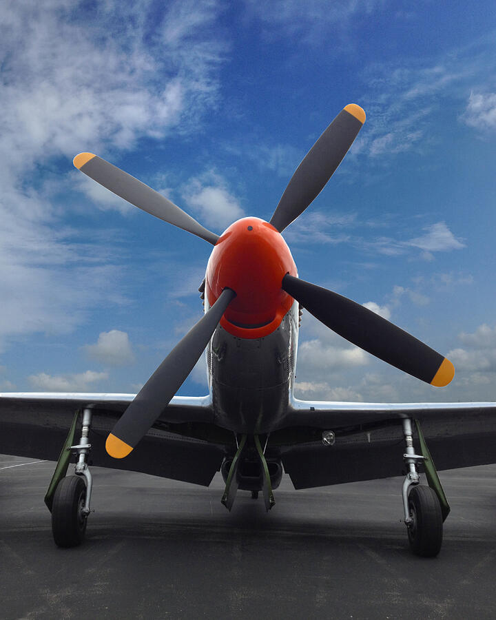 P-51 Ready for Flight Photograph by Rod Seel