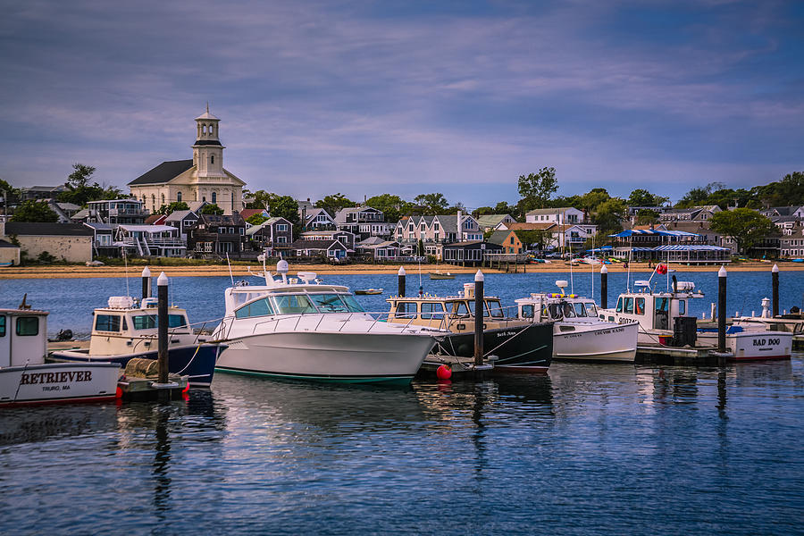 P-Town Harbor Photograph by Susan Candelario