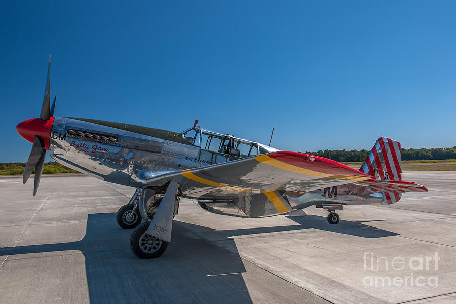 P51 Mustang  Photograph by Dale Powell