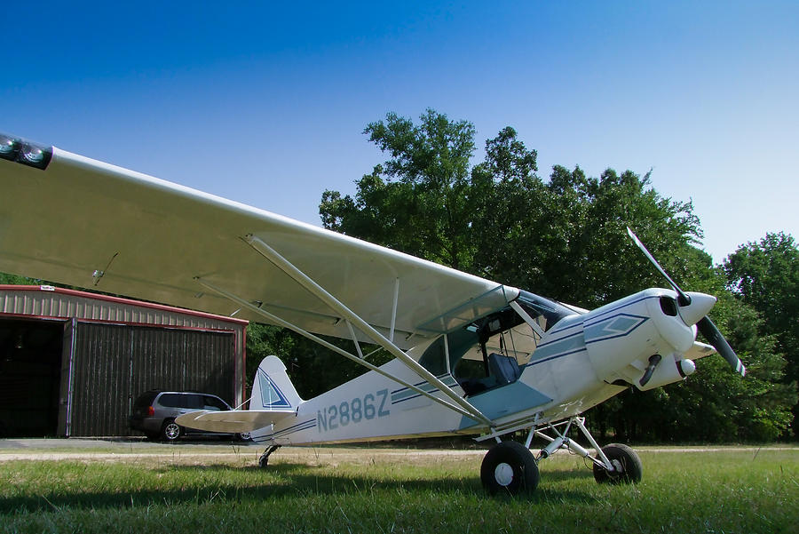 Summer Photograph - PA-18 Piper Super Cub 001 by Phil And Karen Rispin