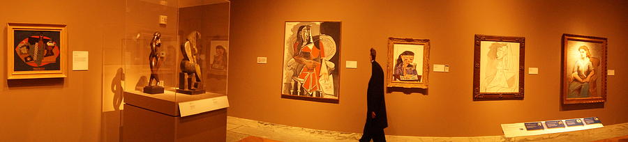 Pablo Picasso Gallery and Patron Photograph by Daniel Thompson