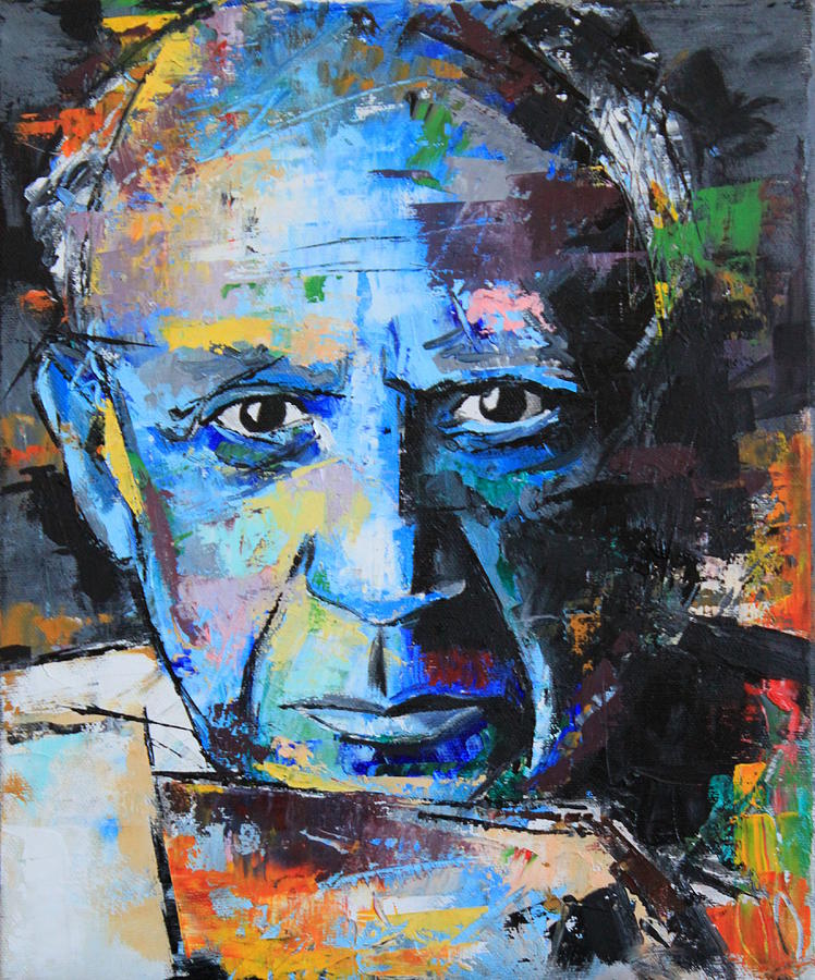 Pablo Picasso Painting by Richard Day