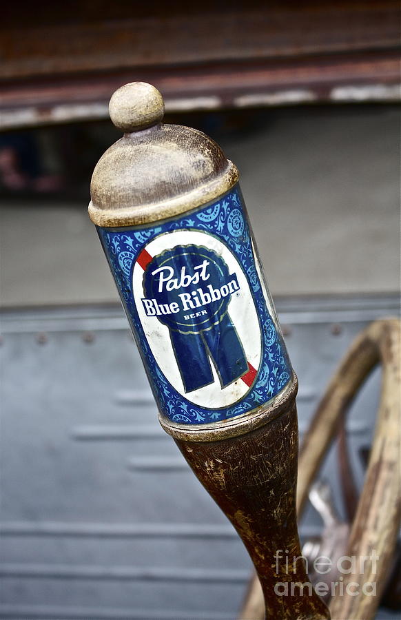 Pabst Blue Ribbon Beer Photograph by Linda Bianic