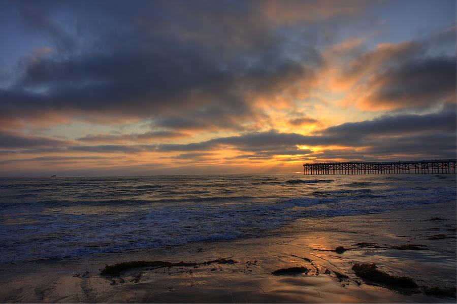 Pacific Beach Sunset Photograph by Nathan Rupert
