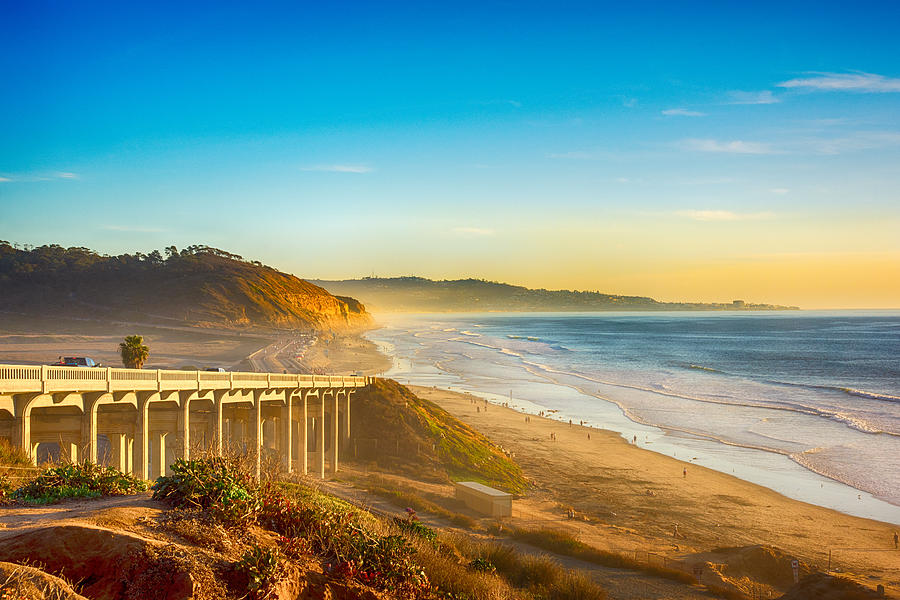 Pacific Coast Highway 101 in Del Mar Photograph by Art Wager