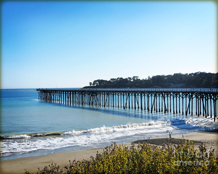 California Dreaming - Pacific Coast Highway Pier I Photograph by Chris Andruskiewicz