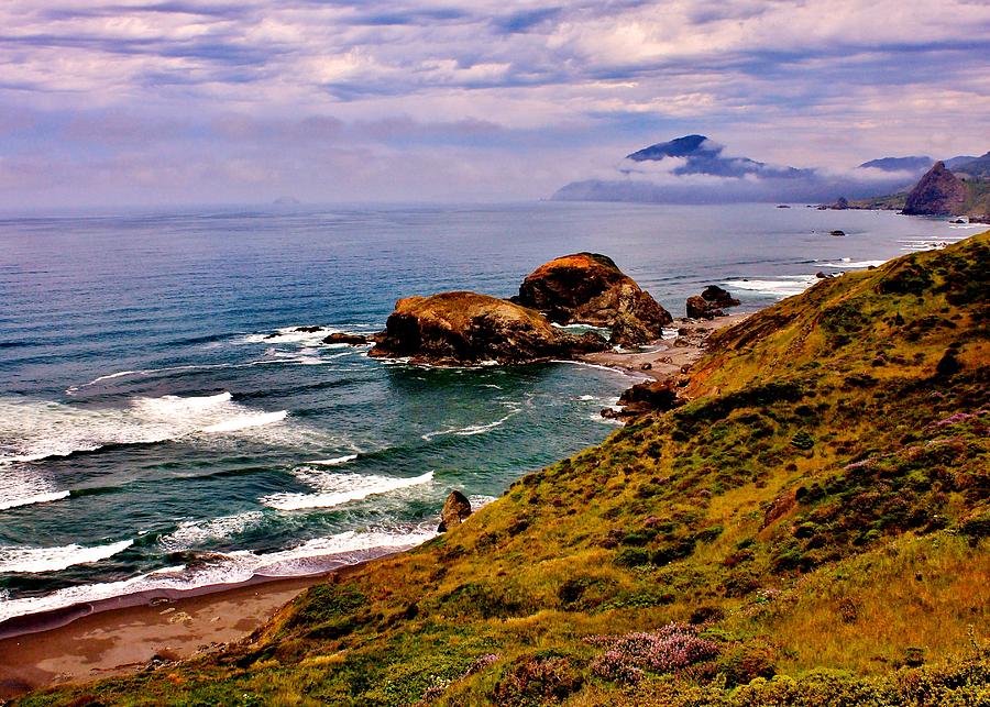 Pacific Coastline Photograph by Benjamin Yeager