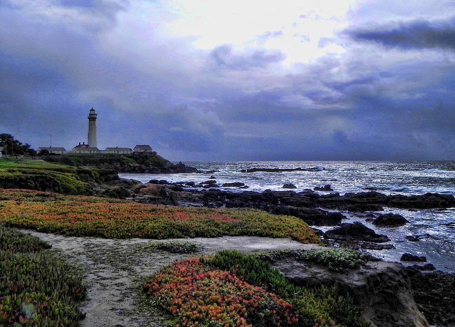 Pacific Lighthouse Photograph by Kathy Churchman