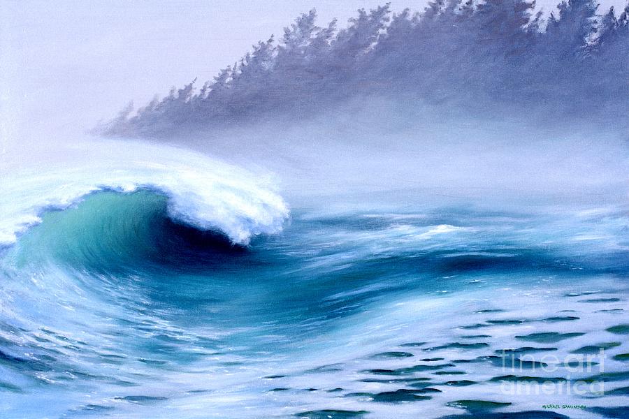 Pacific Power  Painting by Michael Swanson