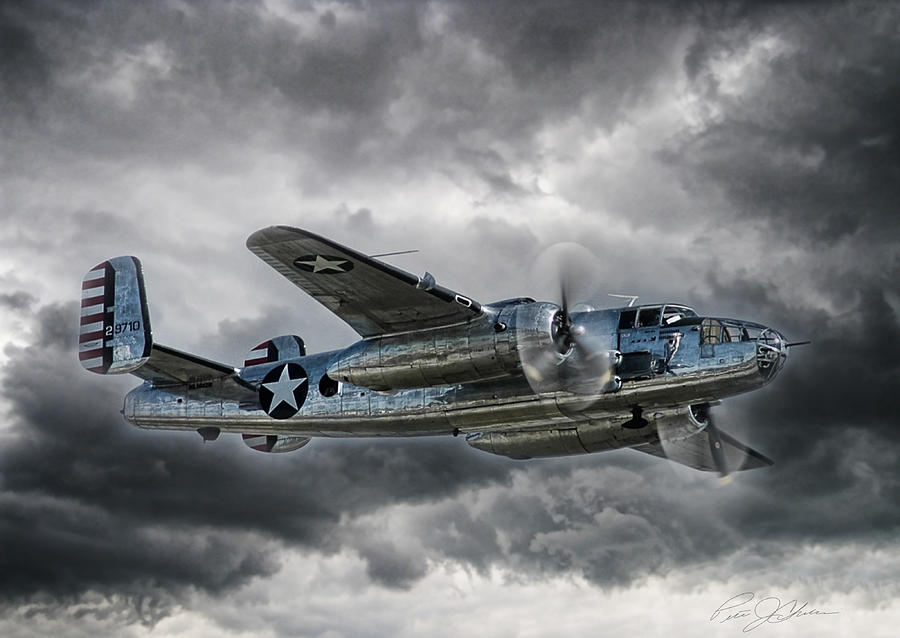 Vintage Digital Art - Pacific Prowler by Peter Chilelli