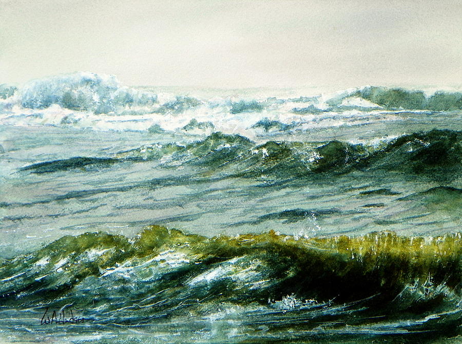 Nature Painting - Pacific Set by Bill Hudson