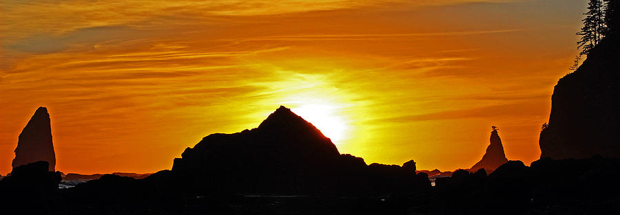 Sunset Photograph - Pacific Sunset by Scott Logel