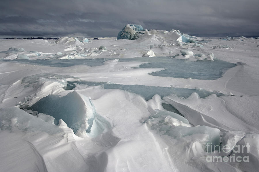 Pack Ice, Antarctica Photograph by John Shaw
