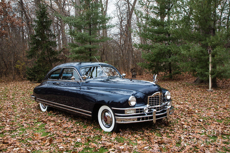 Car Photograph - Packard 3 by Timothy Hacker
