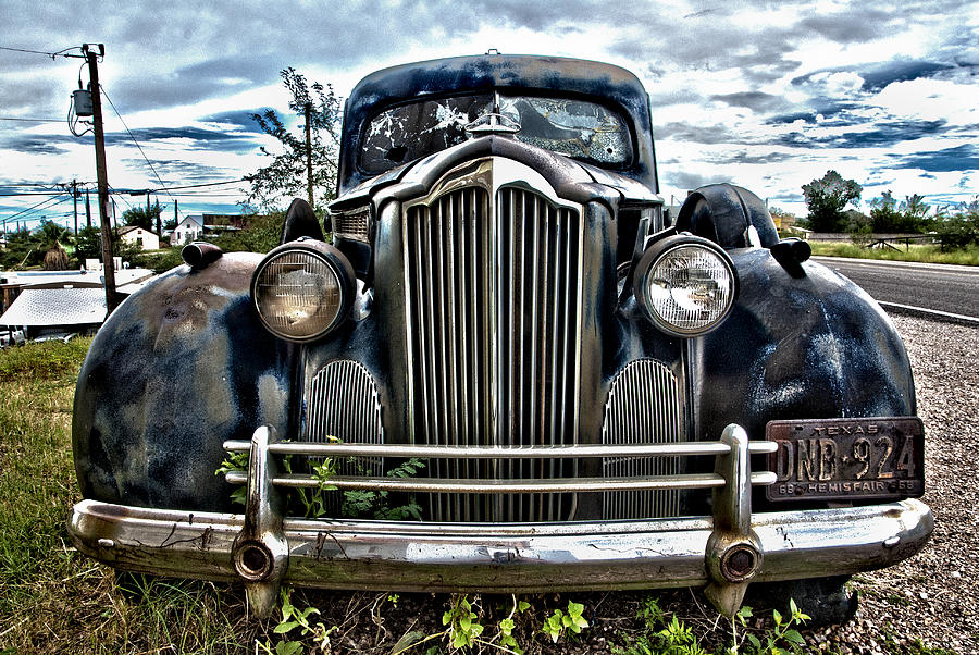 Packard Photograph by Carol Erikson