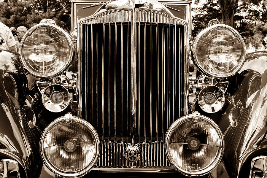 Packard Front and Centered Photograph by W Chris Fooshee