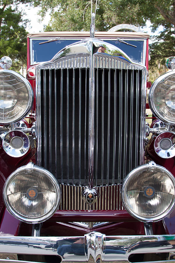 Packard Grille Photograph by W Chris Fooshee