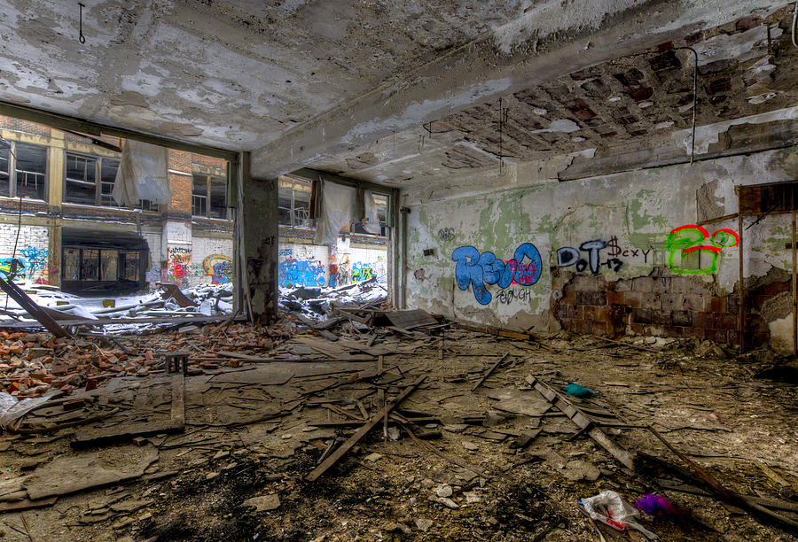 Packard Plant Detroit Michigan - 4 Photograph by Paul Cannon - Fine Art ...