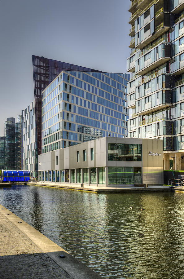 Paddington Basin And The Waterline Photograph by A Souppes - Fine Art ...