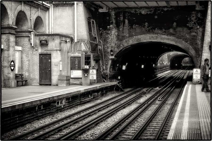 London Photograph - Paddington Grunge by Joan Carroll