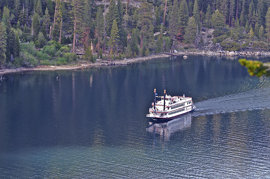 Paddle Wheel Emerald Bay 3 Photograph by SC Heffner