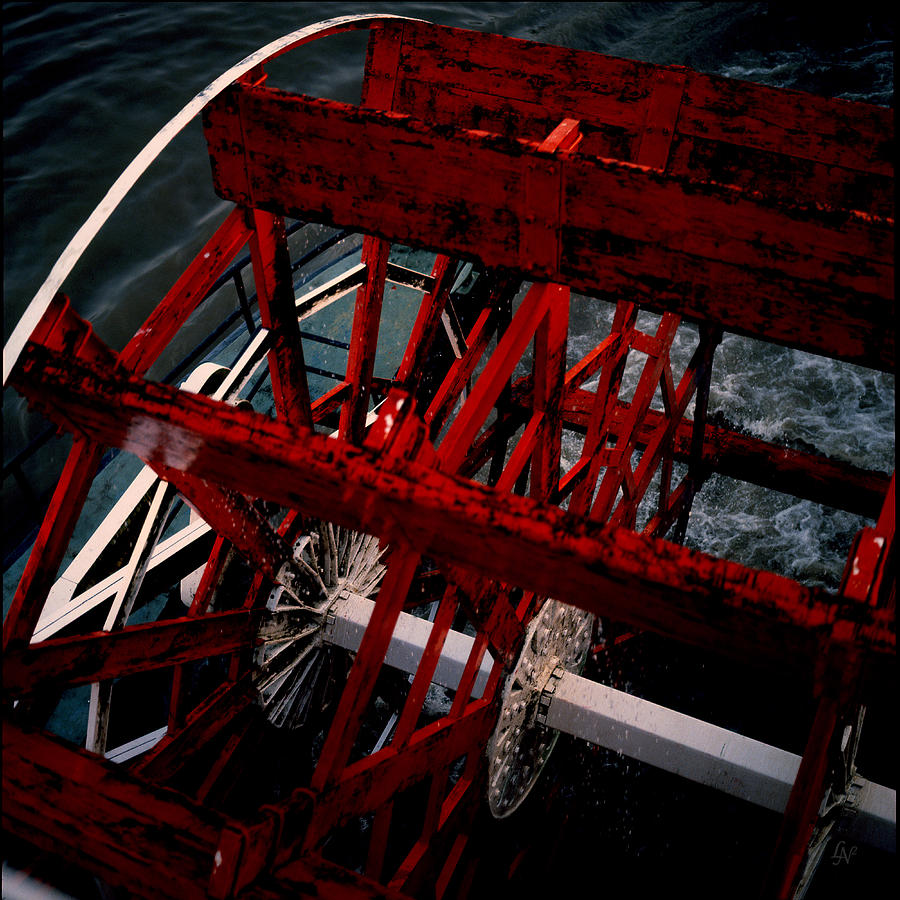 Paddlewheel Photograph by Lee Newell
