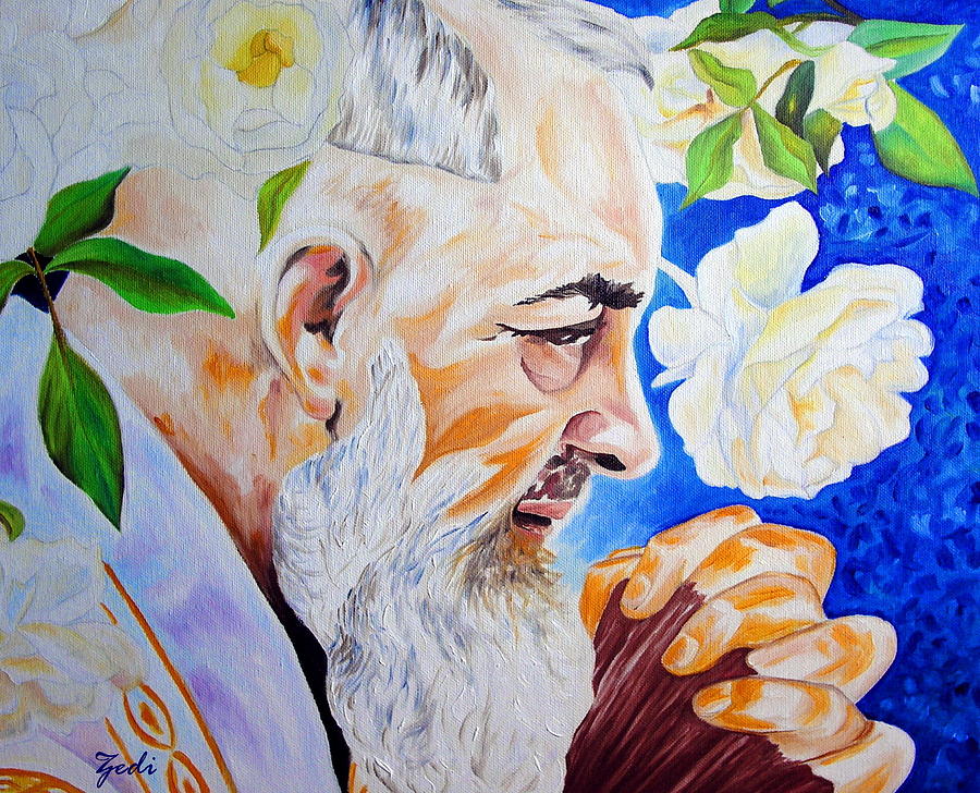Padre Pio Painting by - Zedi -