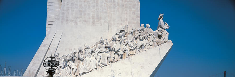 Color Image Photograph - Padro Dos Descobrimentos Lisbon Portugal by Panoramic Images