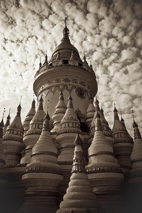 Pagoda Photograph by Maria Heyens